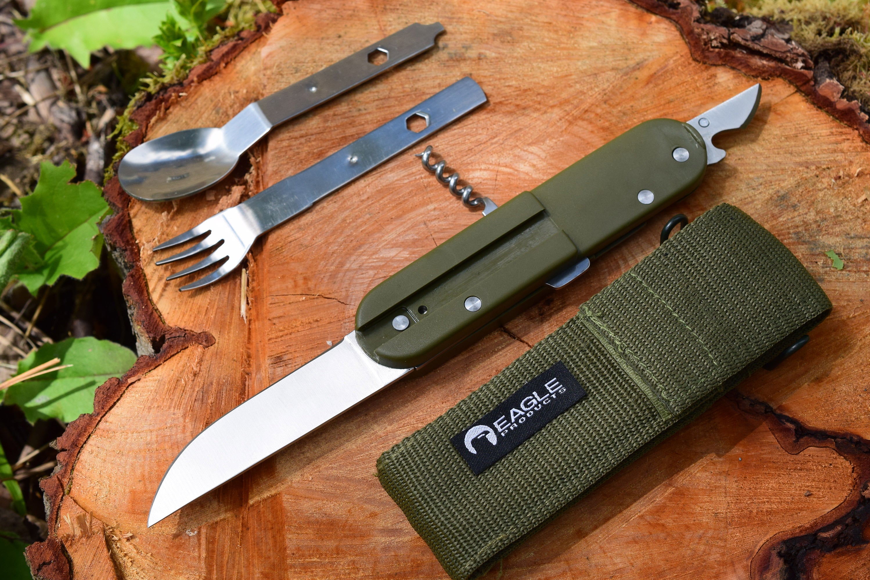 Kniv ARMY modell m/ bestikk