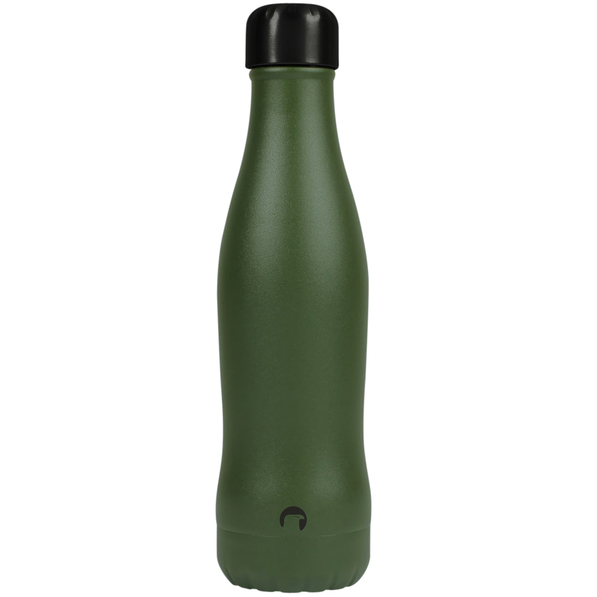 Termoflaske "Curve" Stål - solid green