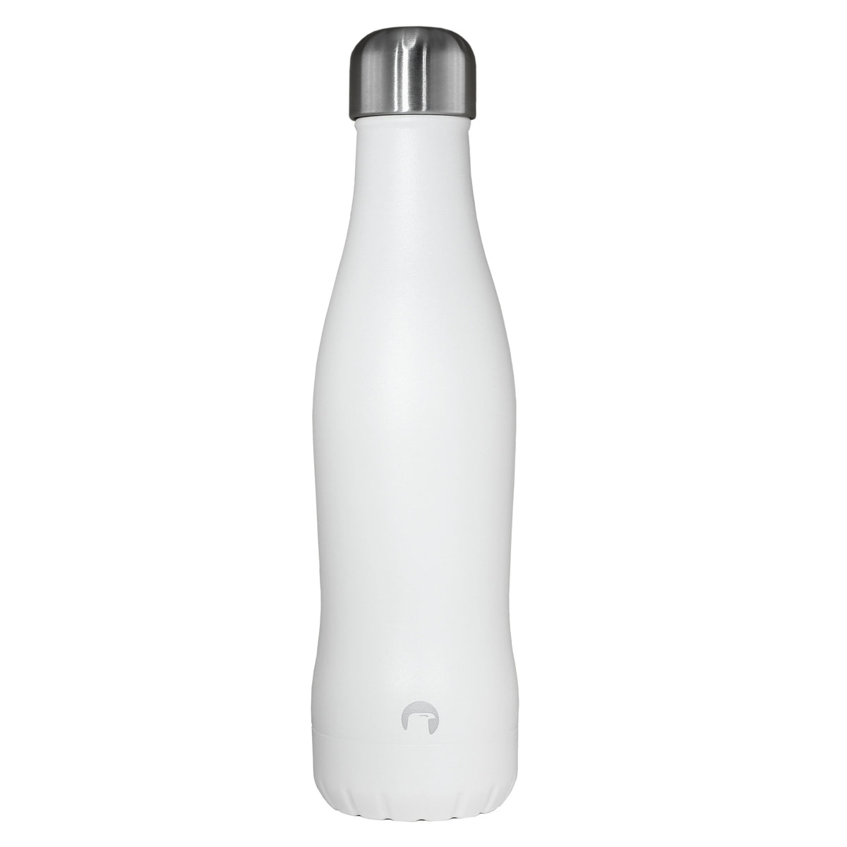 Termoflaske "Curve" Stål - solid white