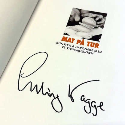 ERLING KAGGE - MAT PÅ TUR (SIGNERT!)
