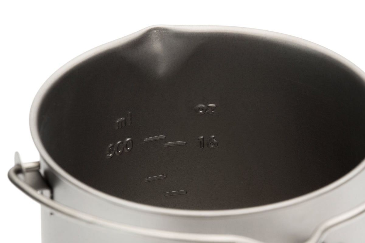 Superlett TITAN kopp/kjele 0,75L