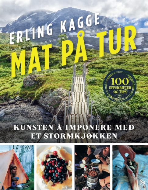 Bilde av ERLING KAGGE - MAT PÅ TUR (SIGNERT!)